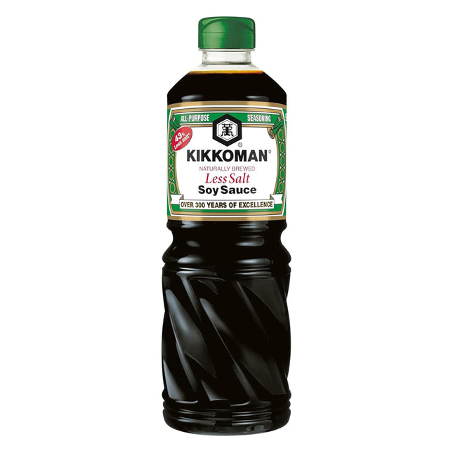 Kikkoman Less Salt Soy Sauce 975ml