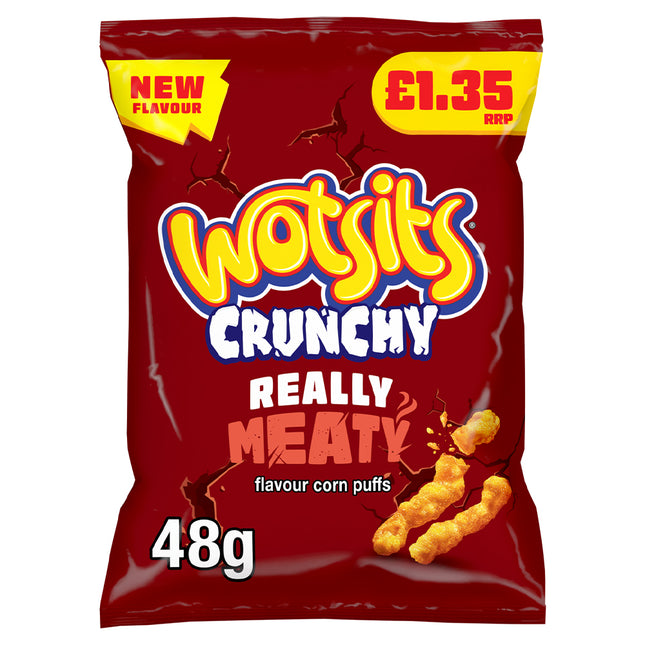 Wotsits Crunchy Really Meaty 48g PMP £1.35