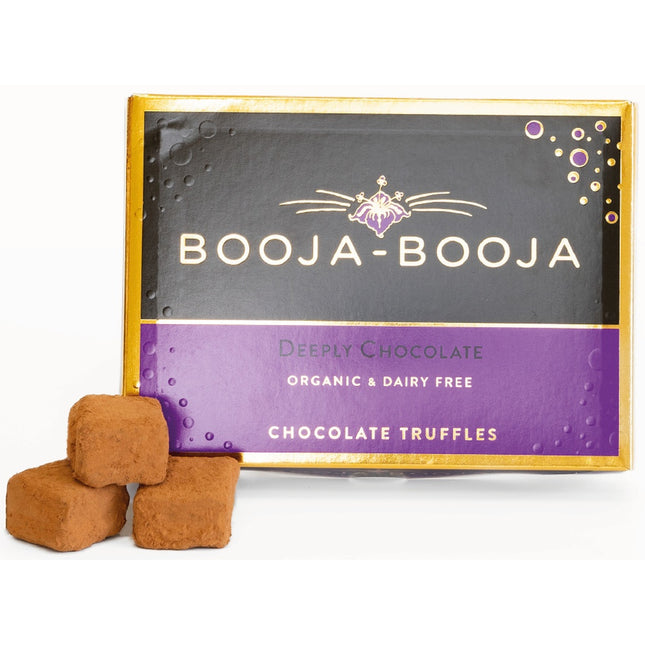 Booja Booja Deeply Chocolate Chocolate Truffles - Eight Truffle Pack 92g