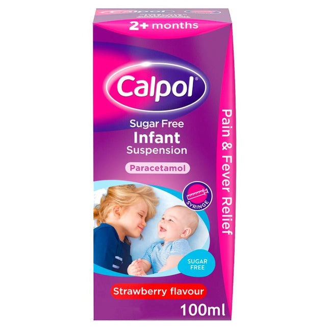 Calpol Infant Oral Suspension Sugar Free 100ml