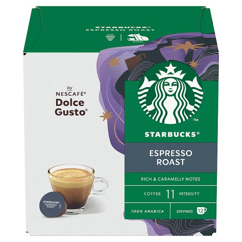 Starbucks Espresso Roast 12 Capsules 66g