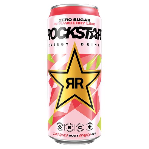 Rockstar Refresh Lime PMP £1.29 Can 500ml