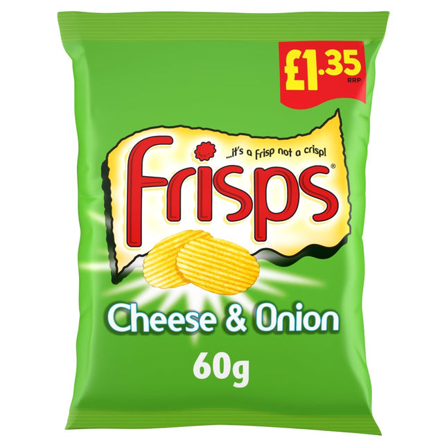 Frisps Cheese & Onion Crisps 60g, £1.35 PMP