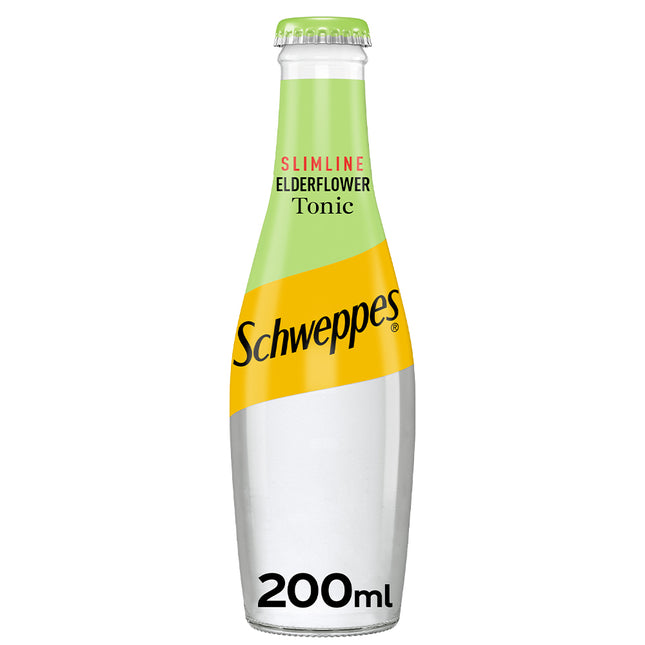 Schweppes Slimline Elderflower Tonic 200ml