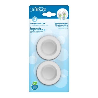 Dr Browns Travel Caps 2 Pack
