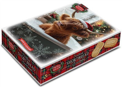 Highland Speciality Christmas Cow in the Bath Shortbread Assortment 200g