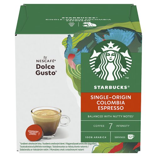 Starbucks Espresso Colombia 12 Capsules 66g
