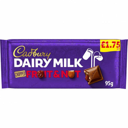 Cadbury Dairy Milk Fruit & Nut Chocolate PMP £1.75 95g