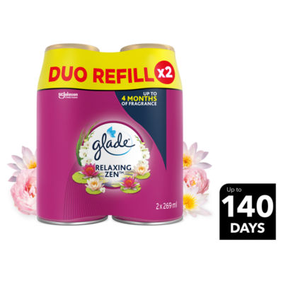 Glade Double Autospray Refill 2x269ml Relaxing Zen