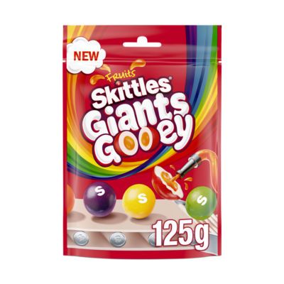 Skittles Giants Gooey Pouch 125g