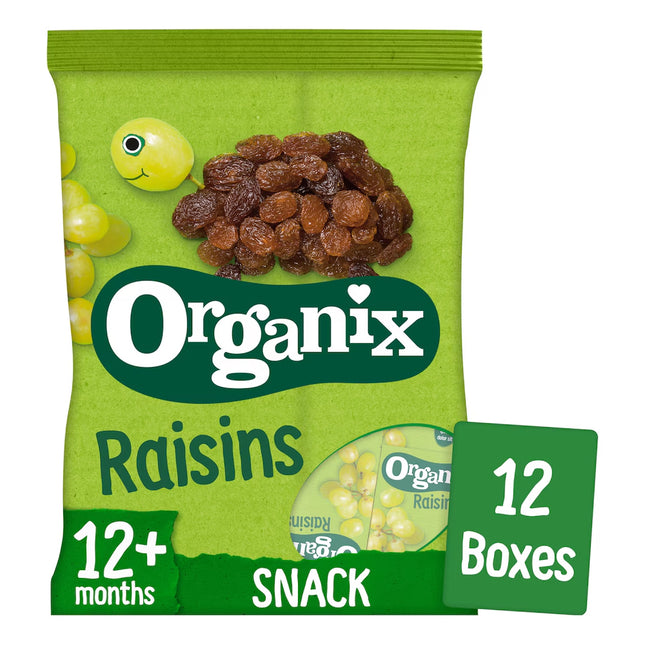 Organix Raisins Mini Boxes 168g