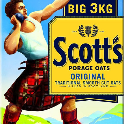 Quaker Scott's Porage Oats Original Scottish-Milled Oats 3kg