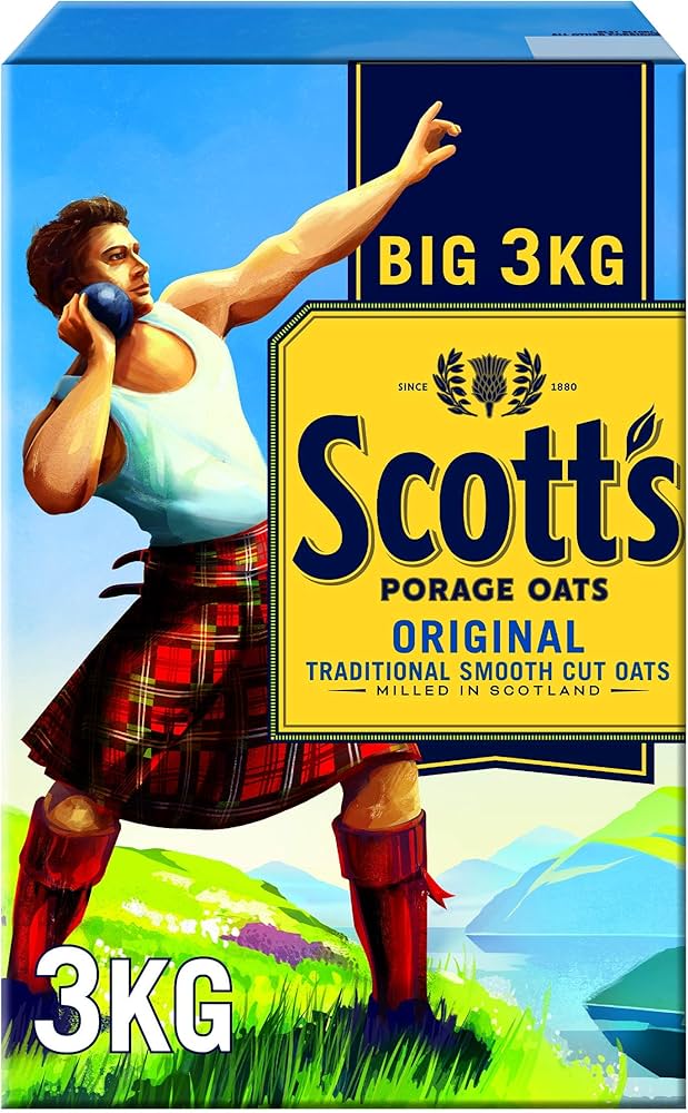 Quaker Scott's Porage Oats Original Scottish-Milled Oats 3kg