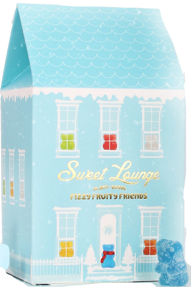 Sweet Lounge Fizzy Fruity Friends House Gift Box 250g
