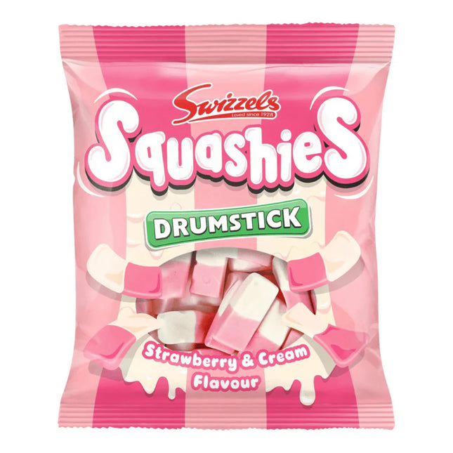 Swizzels Squashies Strawberry & Cream 120g