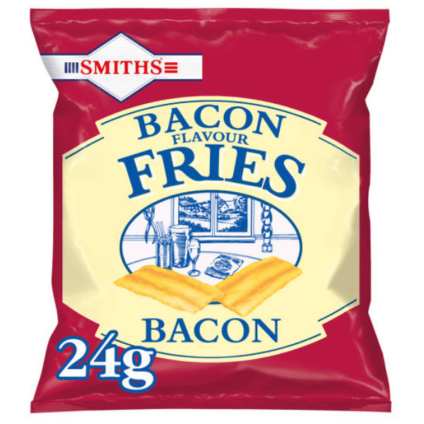 Smiths Fries Bacon Multipack 4x24g