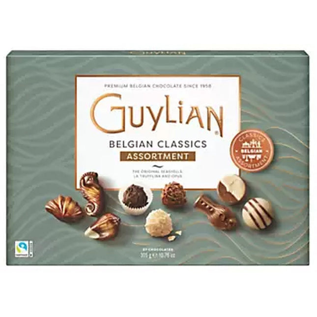 Guylian Belgian Classics chocolate assortment in gift box 417g