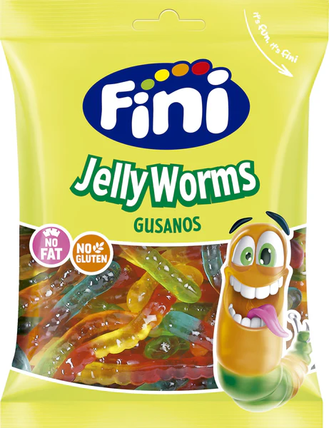 Fini Halal Clear Worms 12 X 75G