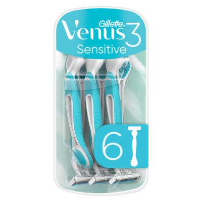 Gillette Venus 3 Disposable Razors 6s Sensitive
