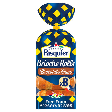 Brioche Pasquier Choc Chip Pain Au Lait Brioche Rolls 6Pk 6S