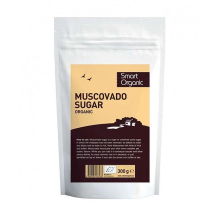 Smart Organic Muscovado Sugar 300G
