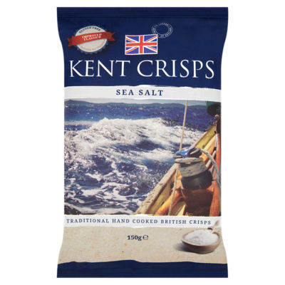 Kent Crisps Sea Salt 150g