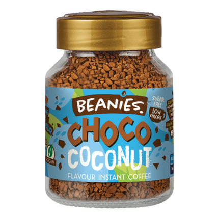 Beanies Choco Coconut Instant Coffee 50g
