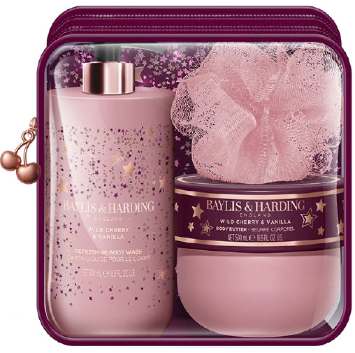 Wild Cherry & Vanilla Luxury Travel Gift Set 1320g
