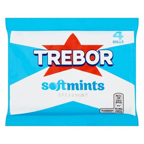 Trebor Softmints Spearmint 152g 4 Pack