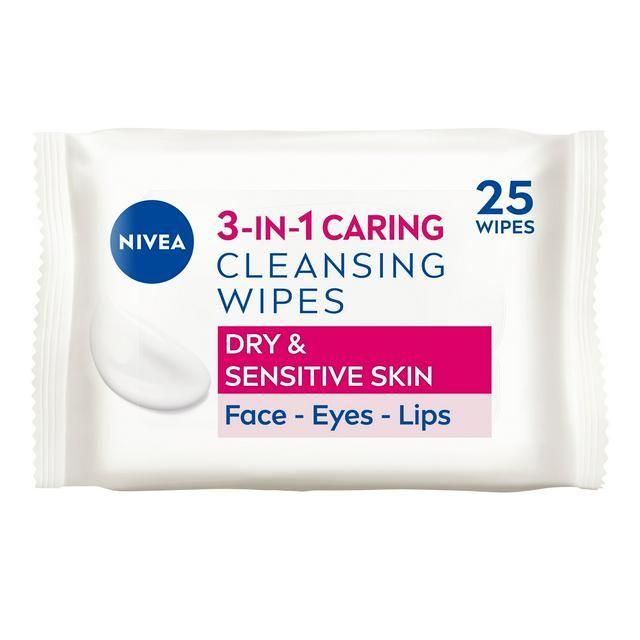 Nivea Wipes Dry Skin 25s