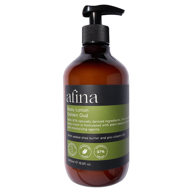 Afina Body Lotion 500ml Golden Oud