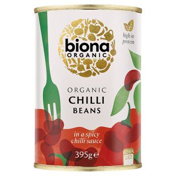 Biona Organic Chilli Beans Red Kidney 395g