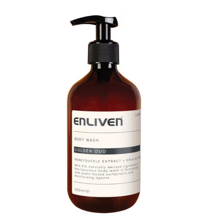 Enliven Luxe Shower Gel 500ml Golden Oud