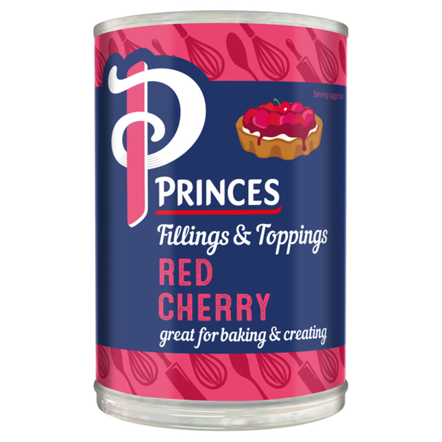 Princes Red Cherry Fruit Filling 410G