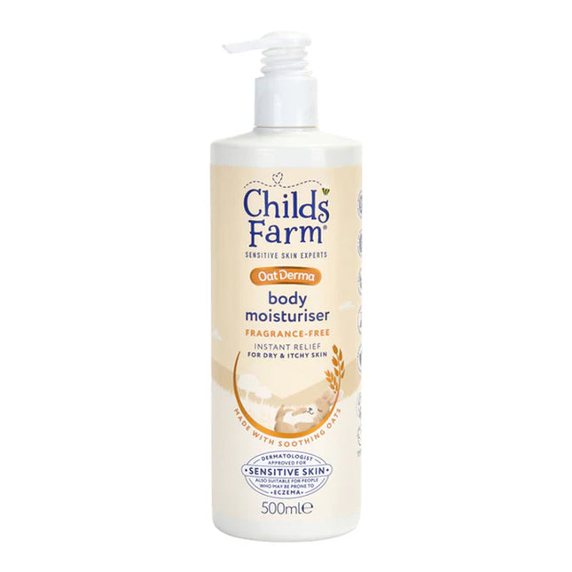 Childs Farm Oatderma Moisturiser (Itchy & Dry Skin) 500ml
