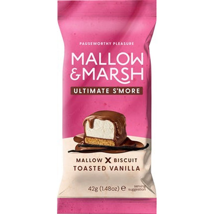 MALLOW & MARSH TOASTED VANILLA ULTIMATE S'MORE BAR 42G