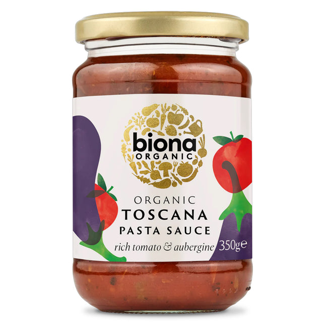 Biona Organic Toscana Tuscan Style Pasta Sauce Vegan 350g