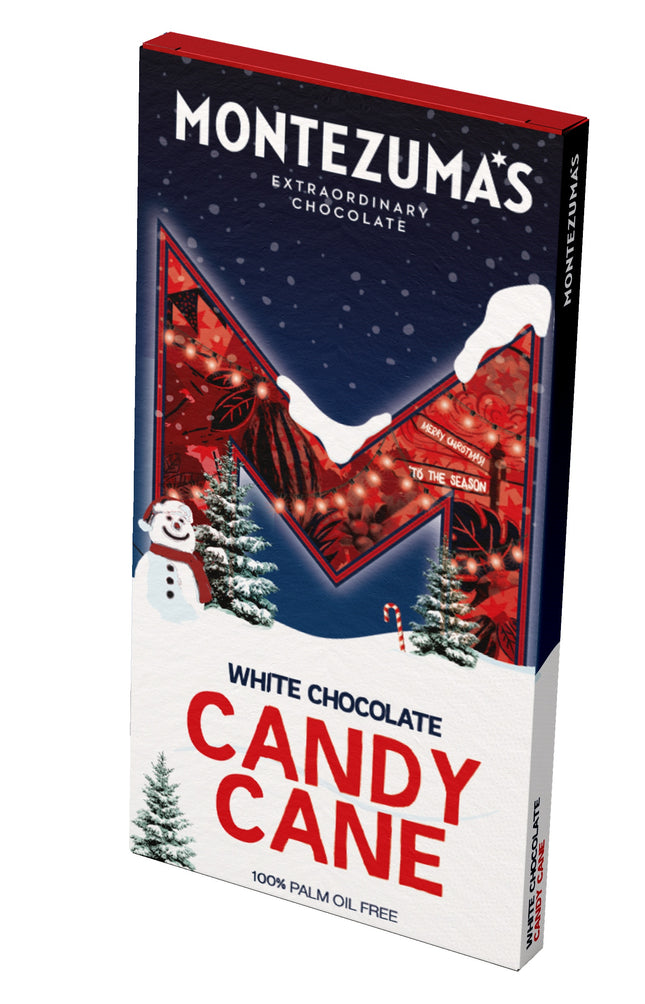 Montezumas White Chocolate Candy Cane 90g