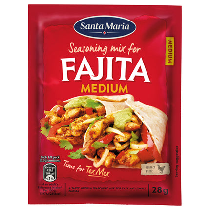 Santa Maria Fajita Medium Seasoning Mix 28g