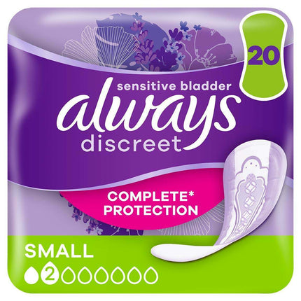 Always Discreet Pads Small 20ct