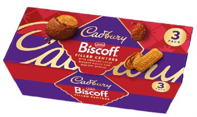 Cadbury Dairy Milk Biscoff Bauble 3Pk 100.5G