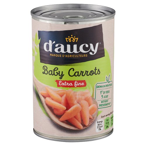 D'Aucy Carrots - Extra Fine 400g