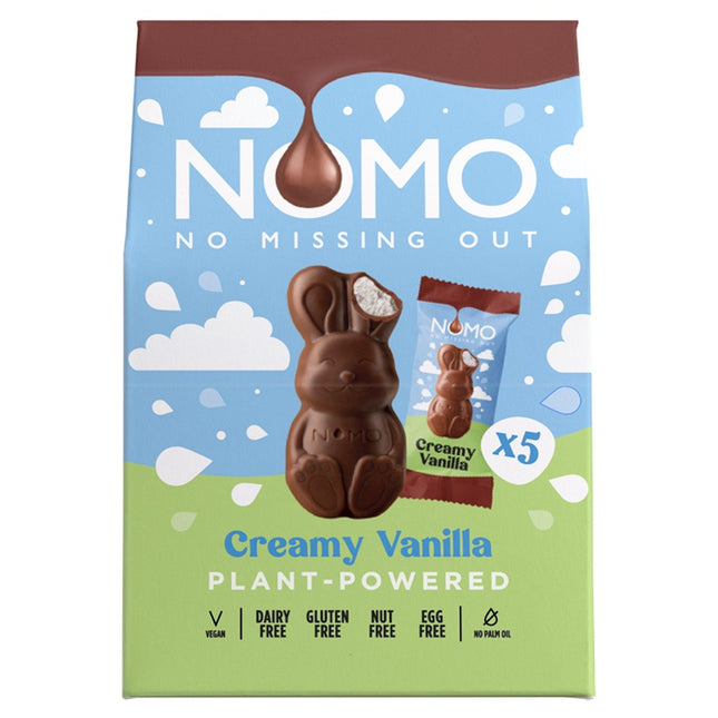 NOMO 5-Pack Mini Bunnies Vanilla 53g