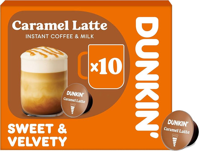 Dunkin Dolce Gusto Caramel Latte (10s)