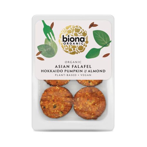 Biona Organic Falafel Asia Hokkaido Pumpkin & Almond220g