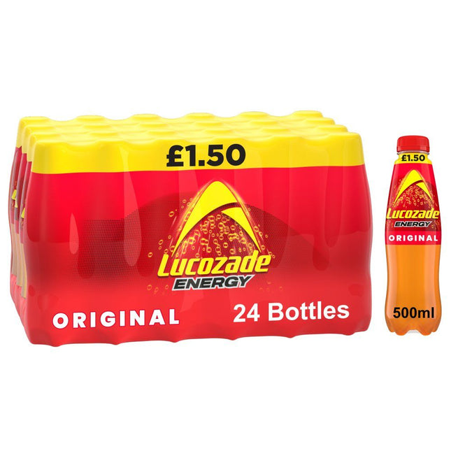 Lucozade Energy Original PET £1.50 PMP 500ml