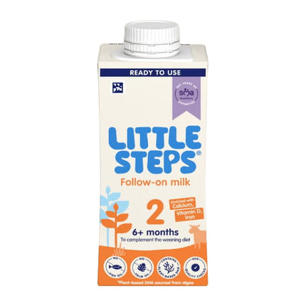 SMA Little Steps Follow-On Milk 6mth+ 12x200ml