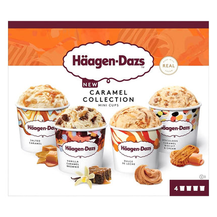Haagen Dazs Caramel Collection Mini Cups 6 x (4 x 95ml)