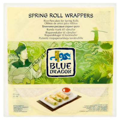 Blue Dragon - Gluten Free Spring Roll Wrappers 134g