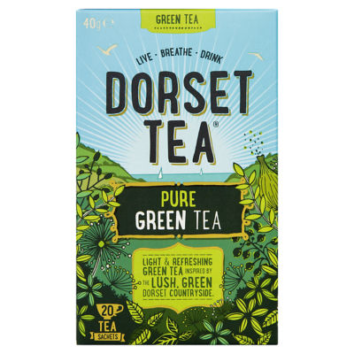 Dorset Tea 4 x 20 Green Tea Teabags